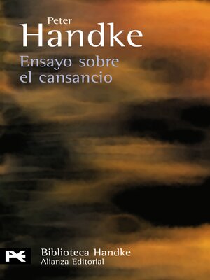 cover image of Ensayo sobre el cansancio